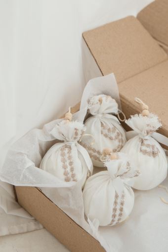 Набір новорічних іграшок "Затишок"