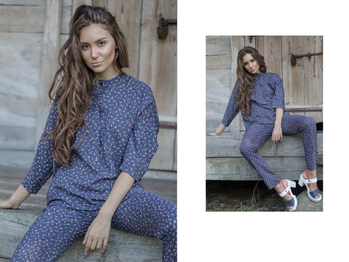 Lookbook штани і блуза