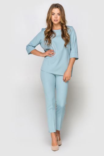 Штани темно голубі